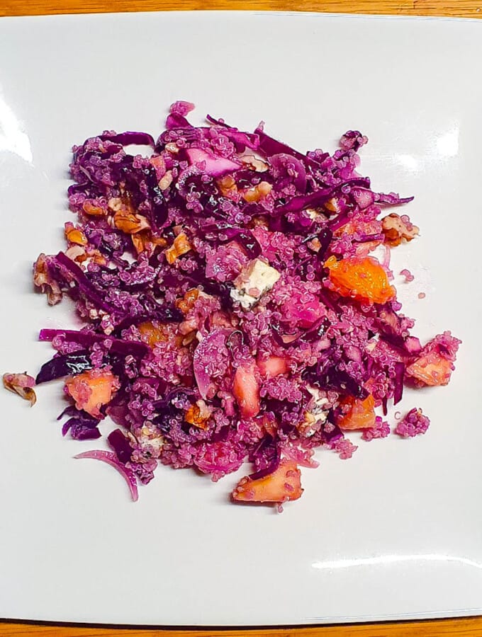 Salade quinoa et chou-rouge Salade quinoa et chou-rouge