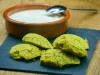Split pea croquettes with white sauce Split pea croquettes with white sauce