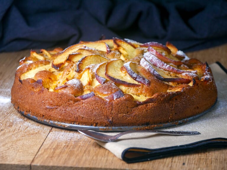 Gâteau aux pommes à l’ancienne Gâteau aux pommes à l’ancienne