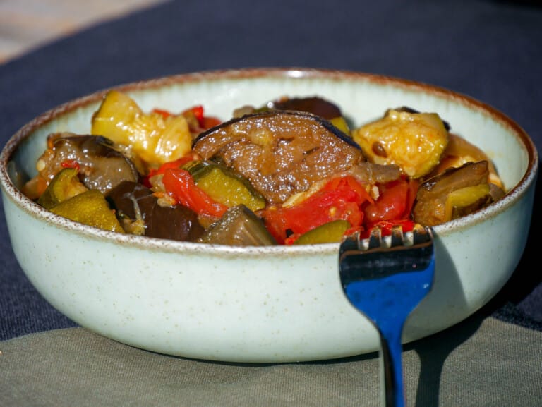 Ratatouille niçoise traditionnelle Ratatouille niçoise traditionnelle