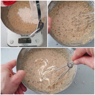 Tarte noix amandes chocolat - Instruction 3