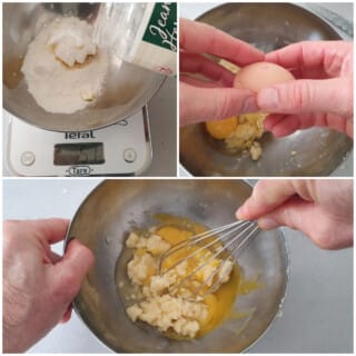 Tarte noix amandes chocolat - Instruction 1