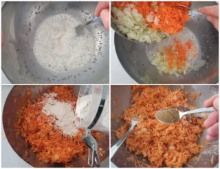 Galettes végétales carotte cumin – Instruction 4 Galettes végétales carotte cumin - Instruction 4