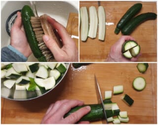 Ratatouille niçoise traditionnelle - Instruction 1