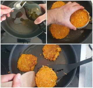 Galettes végétales carotte cumin – Instruction 6 Galettes végétales carotte cumin - Instruction 6