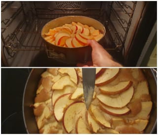 Gâteau aux pommes à l’ancienne – Instruction 7 Gâteau aux pommes à l’ancienne - Instruction 7