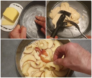 Gâteau aux pommes à l’ancienne – Instruction 5 Gâteau aux pommes à l’ancienne - Instruction 5