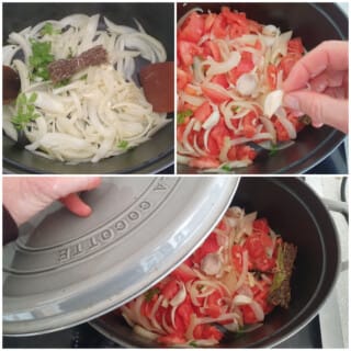 Ratatouille niçoise traditionnelle - Instruction 2