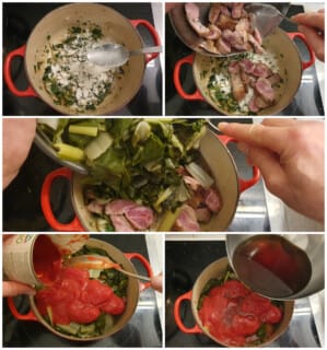 Blettes au cochon - Instruction 7