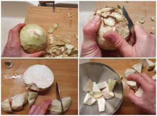 Soupe de céleri aux noisettes - Instruction 0