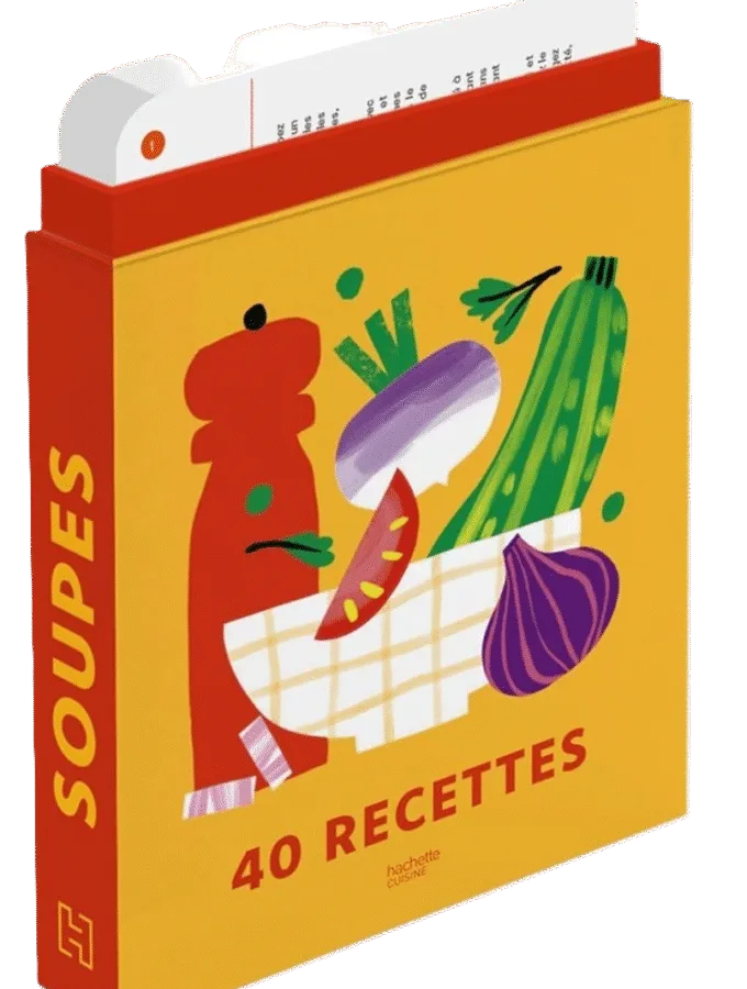Coffret fiches recettes – Soupes Coffret fiches recettes – Soupes