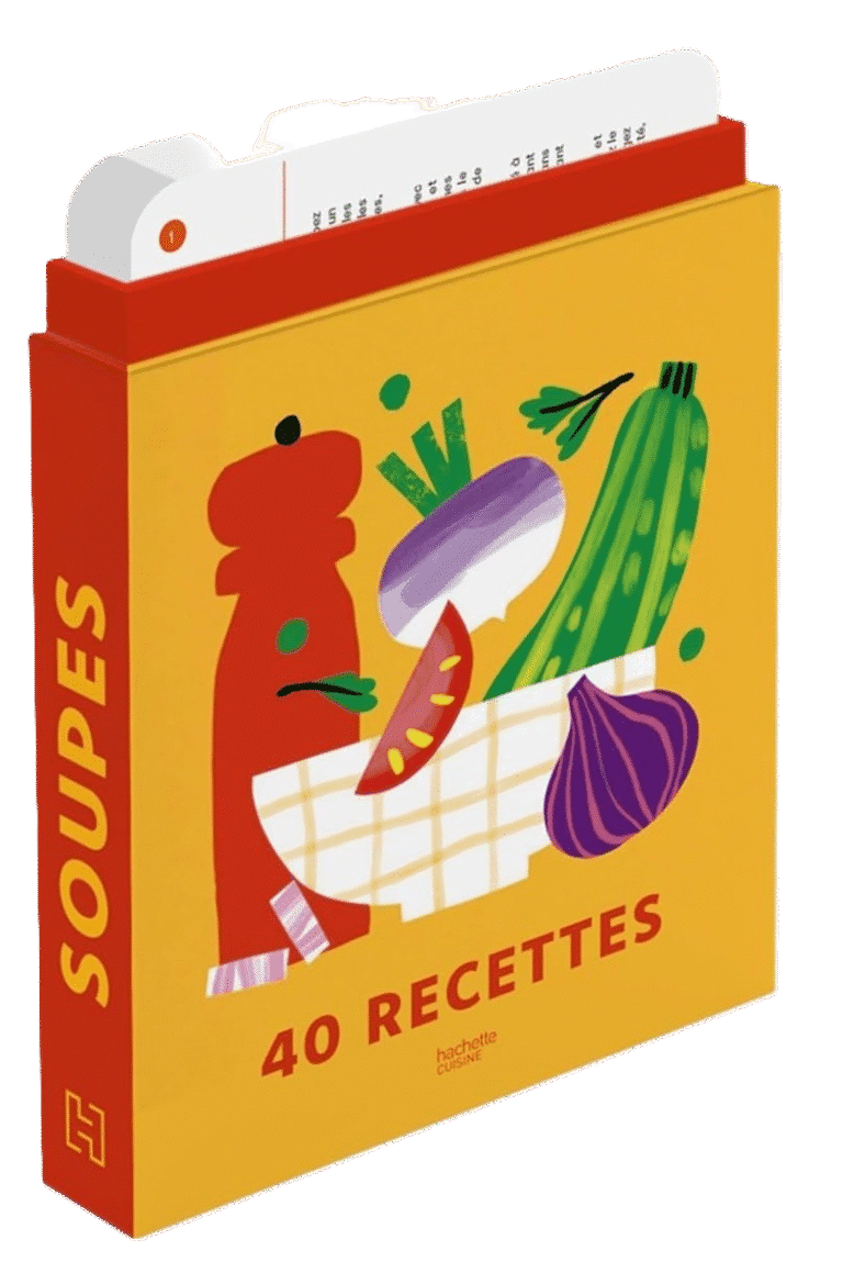 Coffret fiches recettes – Soupes Coffret fiches recettes – Soupes