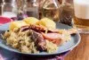 Quick and Easy Alsatian Sauerkraut with Toppings Quick and Easy Alsatian Sauerkraut with Toppings