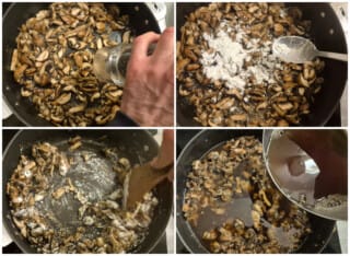 Crème de champignons au bacon - Instruction 3