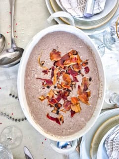 Cream of Mushroom Soup with Crispy Bacon