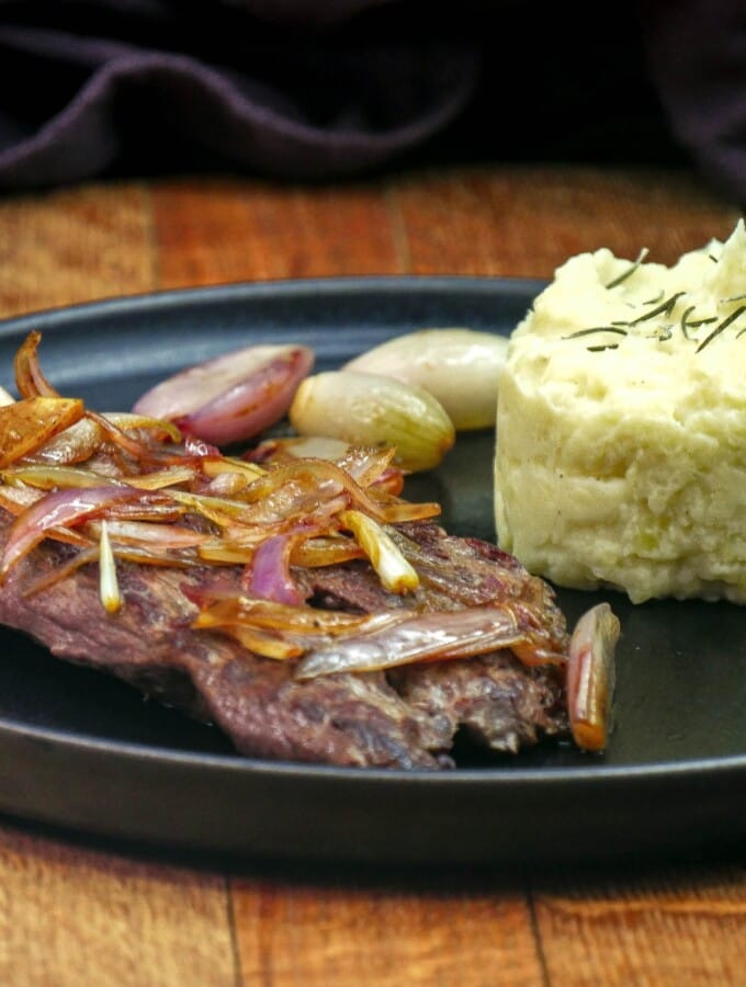 Onglet à l&rsquo;échalotte