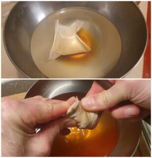 Ragoût de côtes de blettes, saucisse de Toulouse - Instruction 1