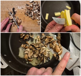 Crème de champignons au bacon - Instruction 2