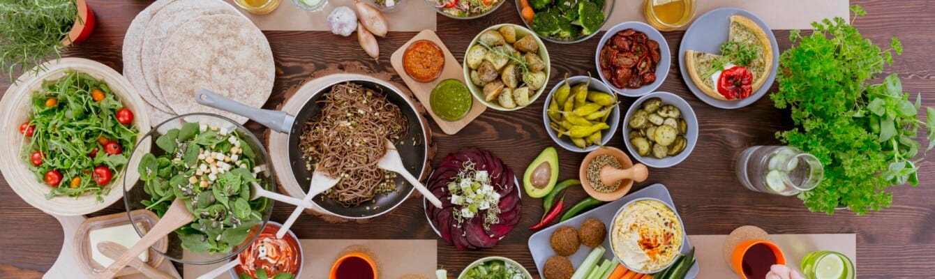 Recipes from appetizers to dessert