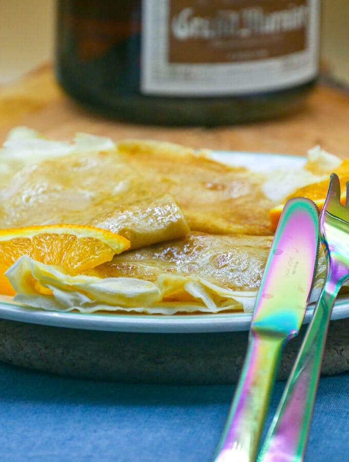 Mes crêpes Suzette faciles