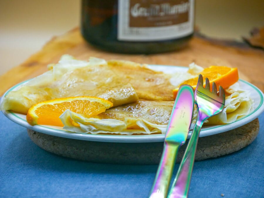 My Easy Crêpes Suzette