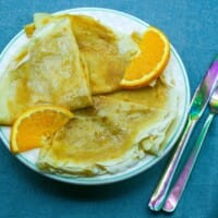 Mes crêpes Suzette faciles - Galerie 0