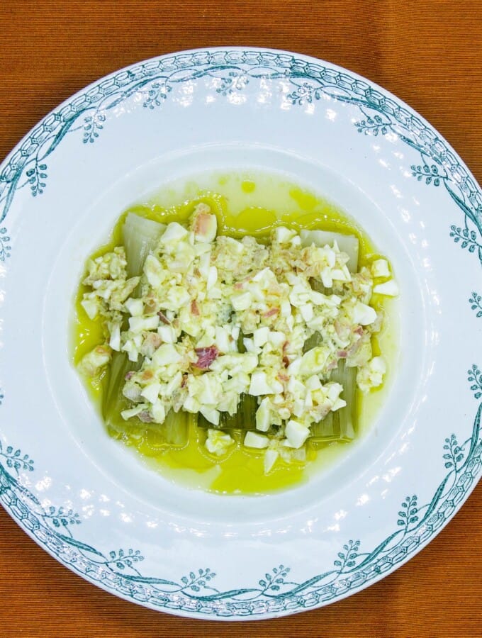 Mes poireaux vinaigrette faciles