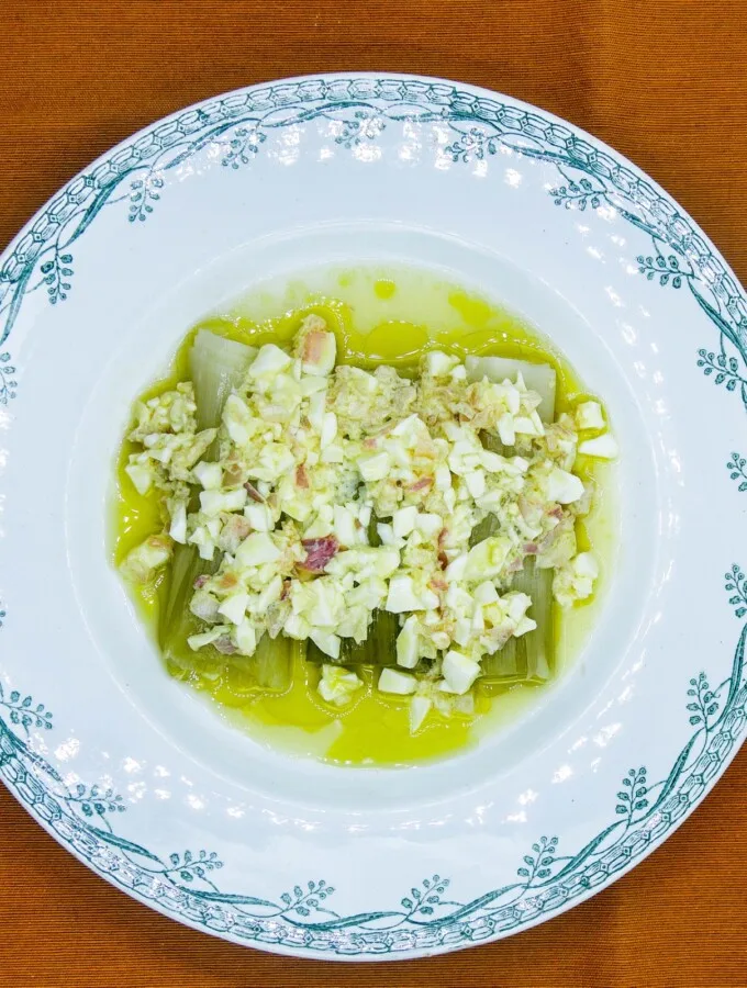 Mes poireaux vinaigrette faciles Mes poireaux vinaigrette faciles