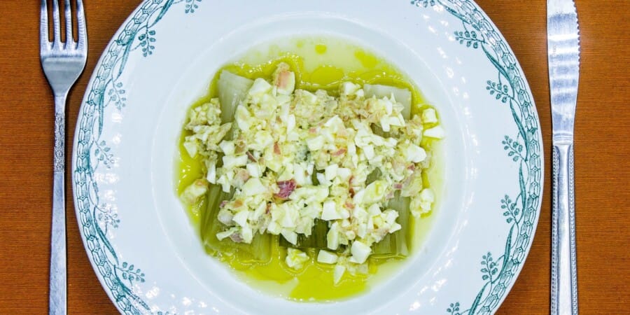 Mes poireaux vinaigrette faciles