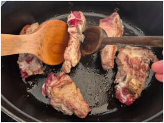 Agneau braisé aux haricots blancs et au yaourt - Instruction 2