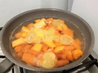 Cuisson des carottes