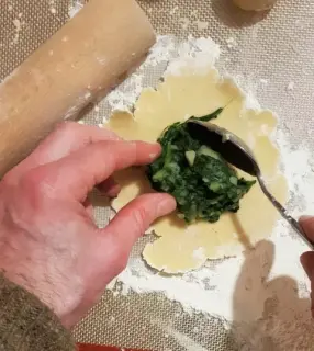 Samosa aux épinards