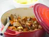Braised beef with carrots