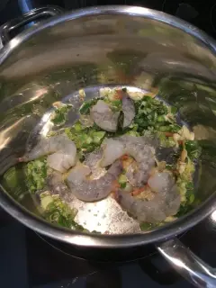 Quenelles de crevettes