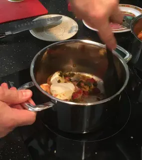 Quenelles de crevettes