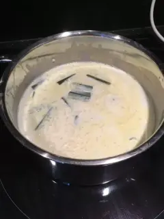 Riz au lait parfumé au pandan et à la fleur d&rsquo;oranger