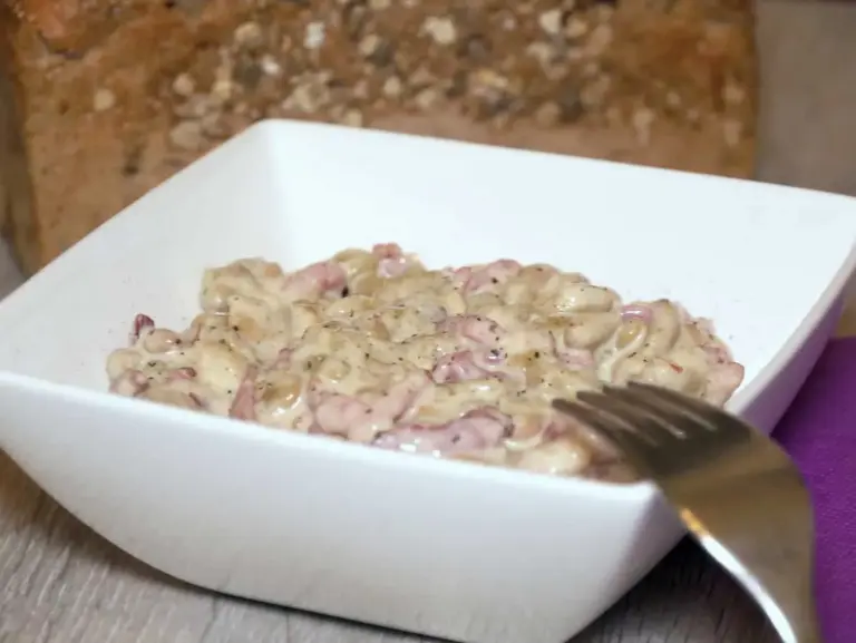 Flageolets à la crème fraîche