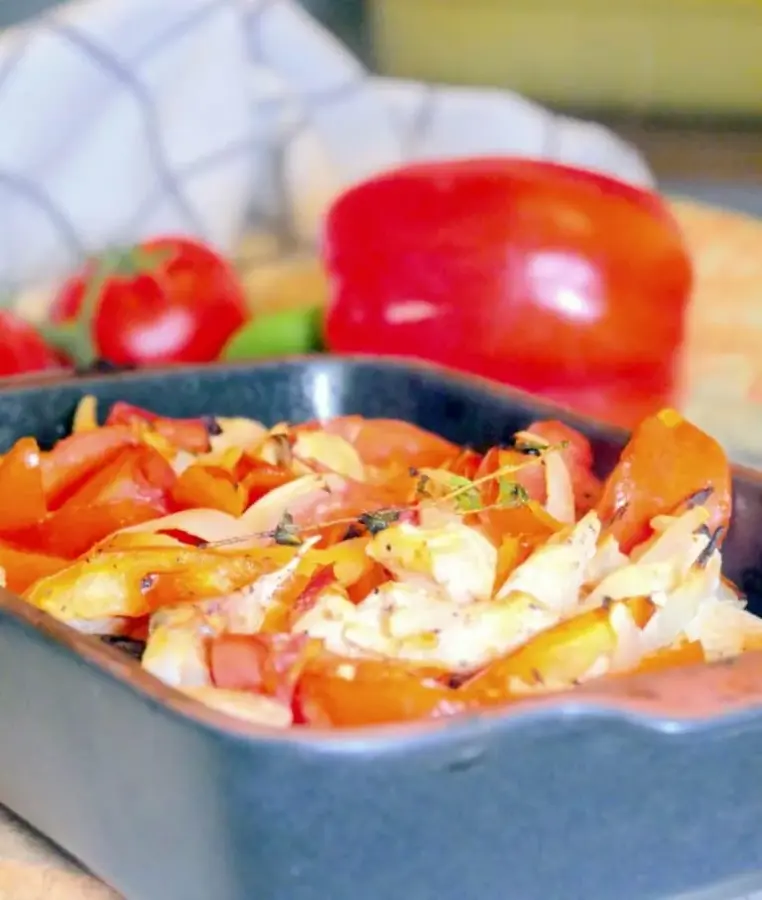 Basque-Style Roast Chicken