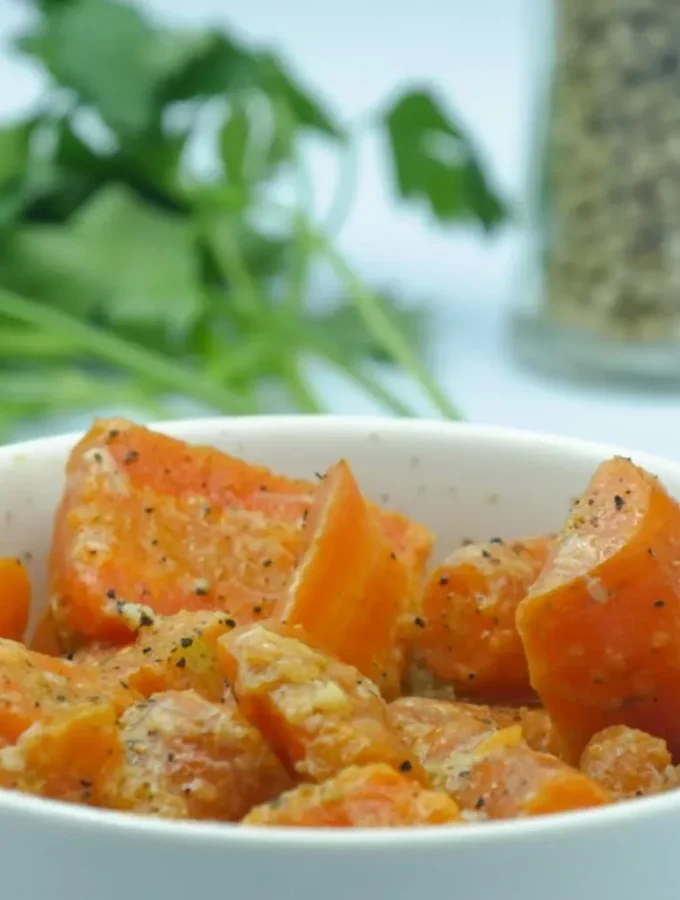 Carottes glacées à la crème Carottes glacées à la crème