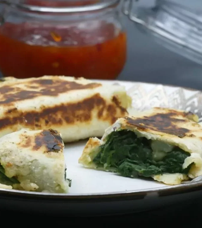 Samosa aux épinards